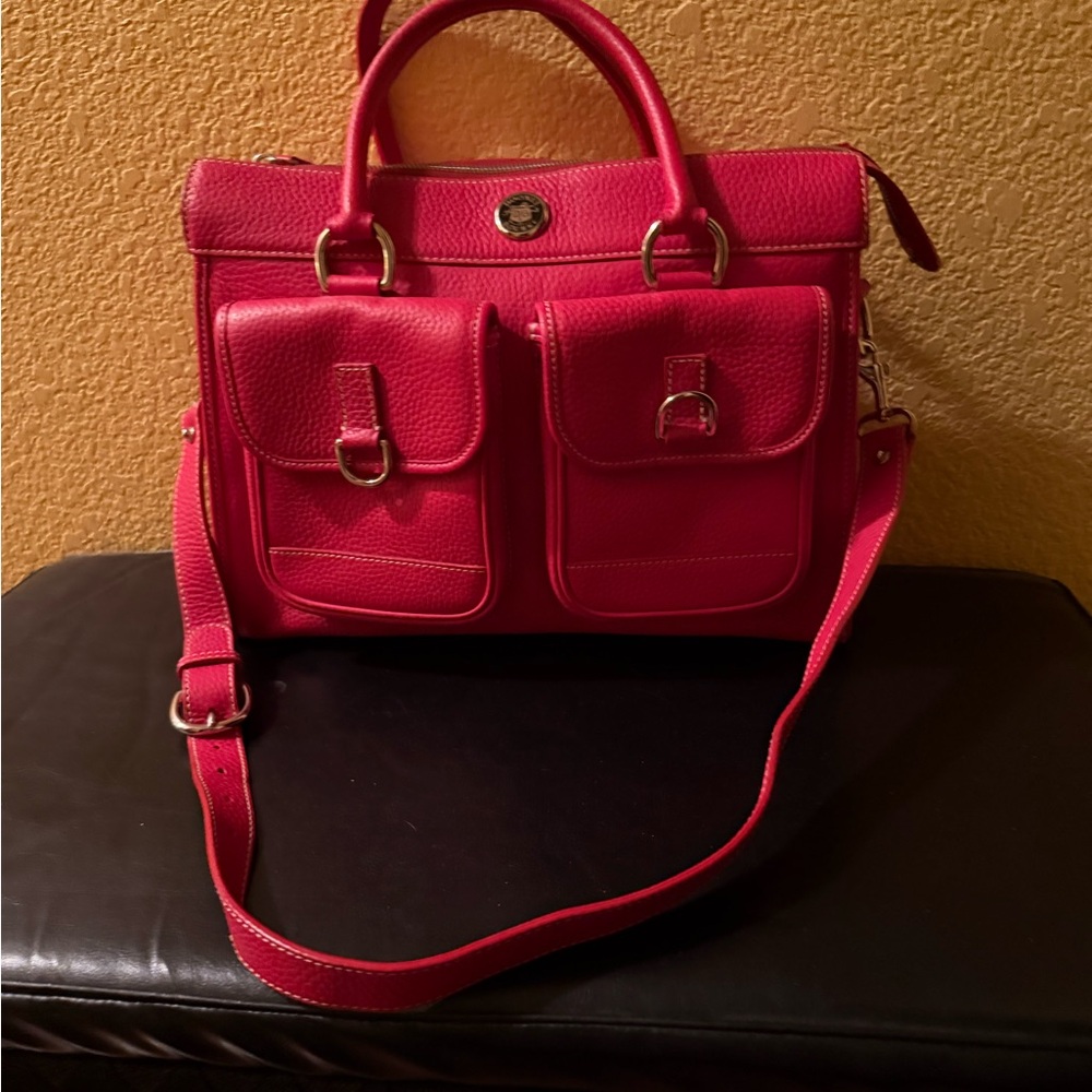Dooney and Bourke Red Handbag - Picture 2 of 4